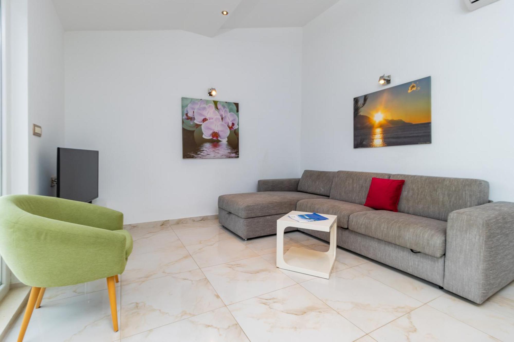 Villasanta De Luxe Apartments With Pool Marusici  Eksteriør bilde