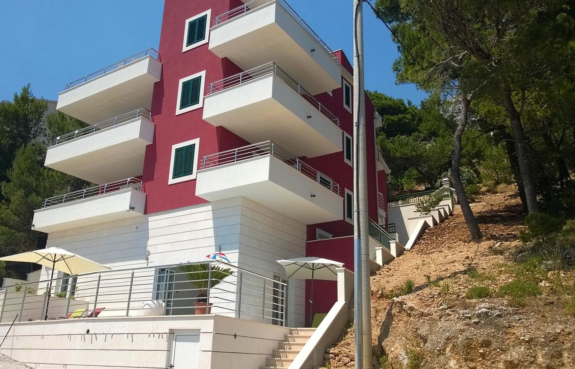 Villasanta De Luxe Apartments With Pool Marusici  Eksteriør bilde